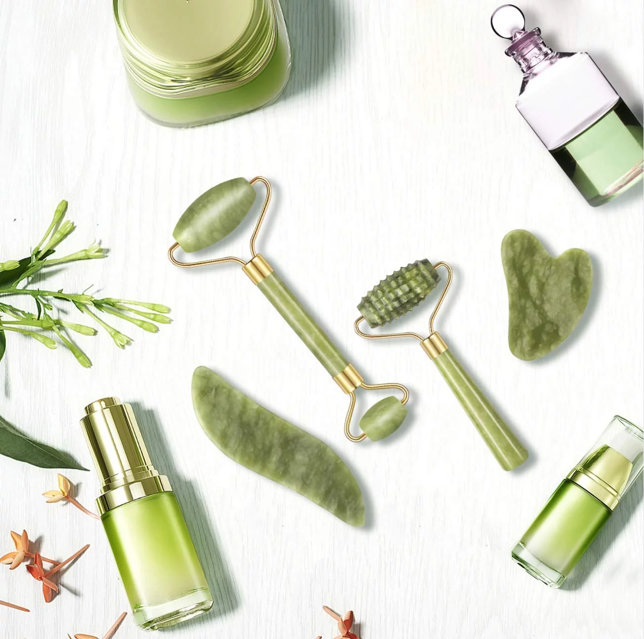 Jade Roller & Gua Sha Set - Image 8