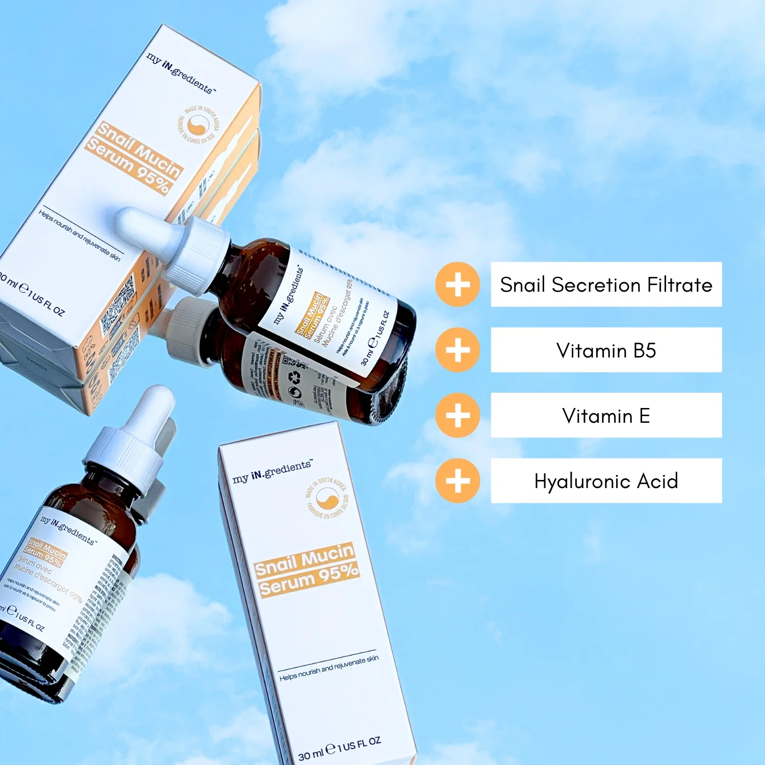 K-Beauty Snail Mucin Serum 95% - Image 4