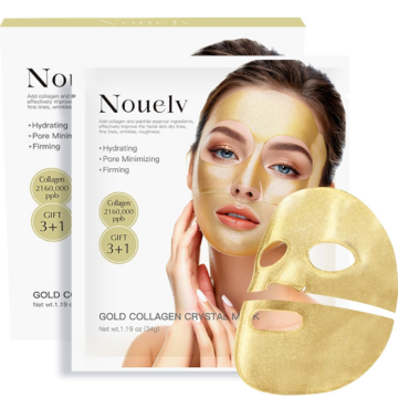 24K Gold Bio Collagen Face Mask — Hydrating Overnight Mask for Plump Skin