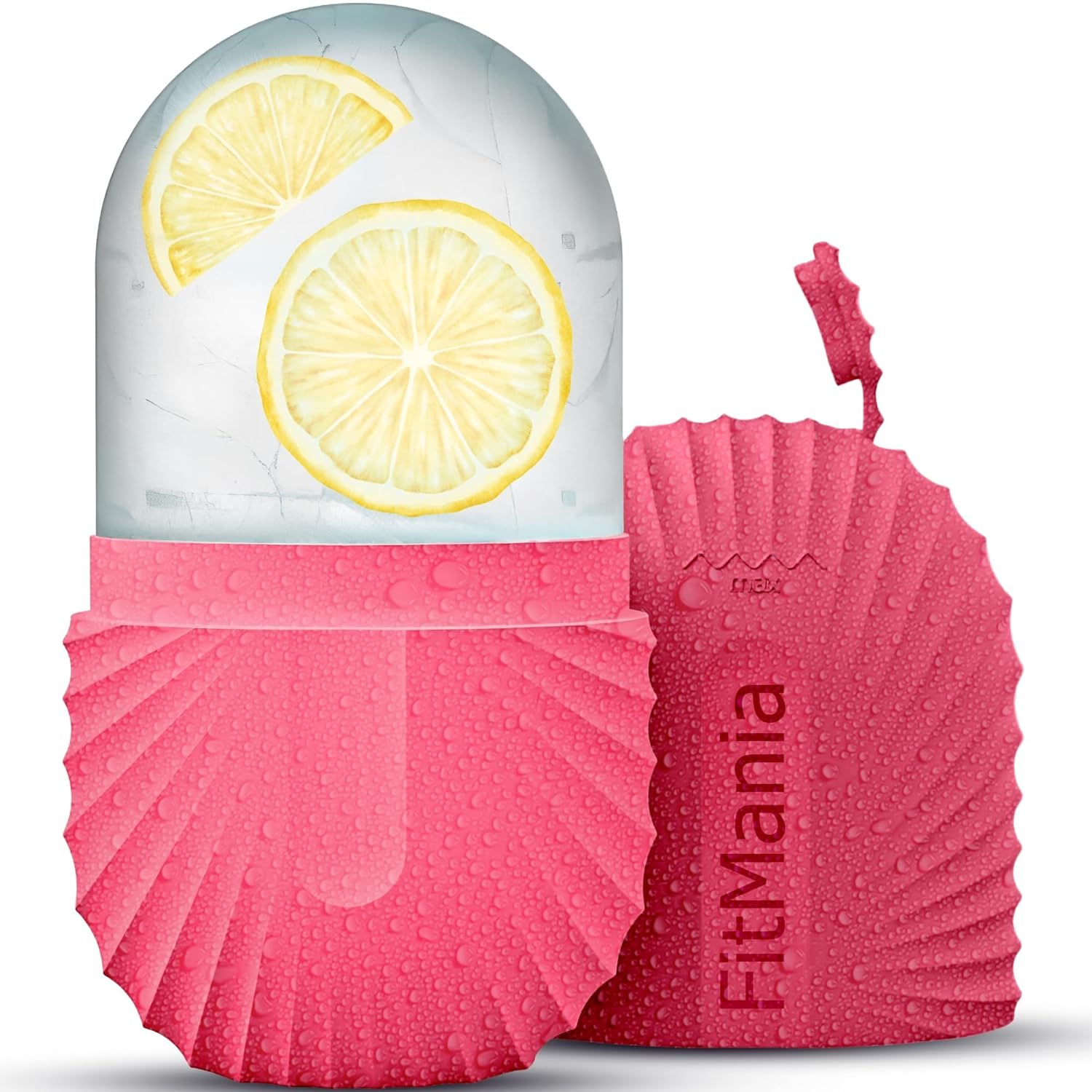 Ice Roller for Face — Cooling Facial Massager for Puffiness & Glow (2 Heads)